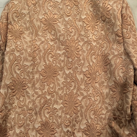 Koret Jackets & Coats Koret Gold Dress Jacket Poshmark
